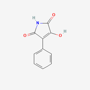 molecular formula C10H7NO3 B1505940 3-Hydroxy-4-phenyl-1H-pyrrole-2,5-dione CAS No. 84863-93-4