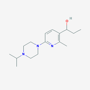 1-(6-(4-Isopropylpiperazin-1-yl)-2-methylpyridin-3-yl)propan-1-ol