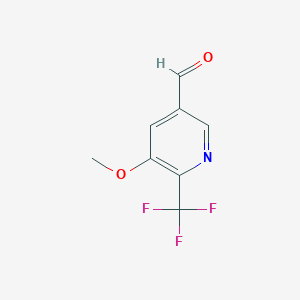 5-Methoxy-6-(trifluoromethyl)nicotinaldehyde