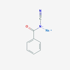 molecular formula C8H5N2NaO B1505947 N-Cyanobenzamide sodium salt 
