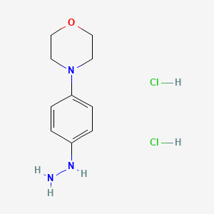 4-(4-Hydrazinylphenyl)morpholine dihydrochloride