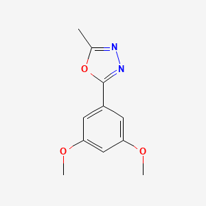 2-(3,5-Dimethoxyphenyl)-5-methyl-1,3,4-oxadiazole