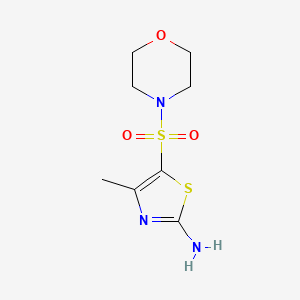 4-Methyl-5-(morpholinosulfonyl)thiazol-2-amine