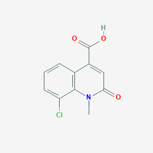 8-Chloro-1-methyl-2-oxo-1,2-dihydroquinoline-4-carboxylic acid