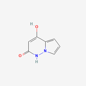 molecular formula C7H6N2O2 B1505957 4-Hydroxypyrrolo[1,2-b]pyridazin-2(1H)-one CAS No. 270902-36-8
