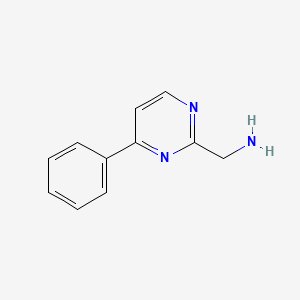 (4-Phenylpyrimidin-2-yl)methanamine