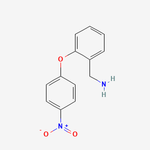 2-(4-Nitrophenoxy)-benzylamine