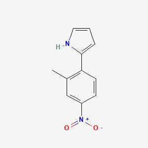 2-(2-Methyl-4-nitrophenyl)-1H-pyrrole