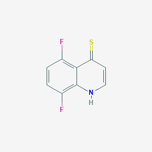 5,8-Difluoroquinoline-4(1H)-thione