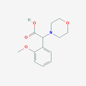 2-(2-Methoxyphenyl)-2-morpholinoacetic acid