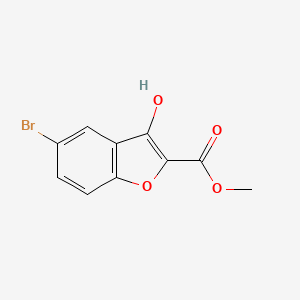 Methyl 5-bromo-3-hydroxy-1-benzofuran-2-carboxylate