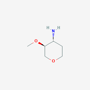 trans-4-Amino-3-(methoxy)tetrahydropyran