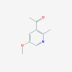 1-(5-Methoxy-2-methylpyridin-3-yl)ethanone