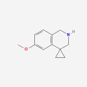 6'-methoxy-2',3'-dihydro-1'H-spiro[cyclopropane-1,4'-isoquinoline]