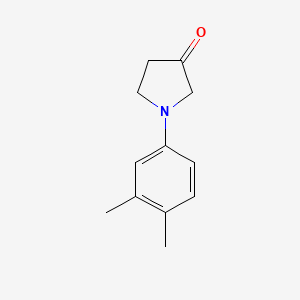 1-(3,4-Dimethylphenyl)pyrrolidin-3-one