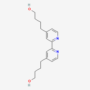 4,4'-([2,2'-Bipyridine]-4,4'-diyl)bis(butan-1-ol)