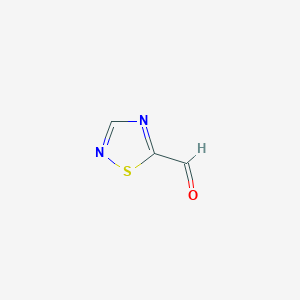 1,2,4-Thiadiazole-5-carbaldehyde