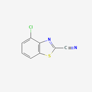 4-Chlorobenzo[d]thiazole-2-carbonitrile