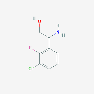 2-Amino-2-(3-chloro-2-fluorophenyl)ethanol