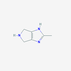 2-Methyl-1,4,5,6-tetrahydropyrrolo[3,4-d]imidazole
