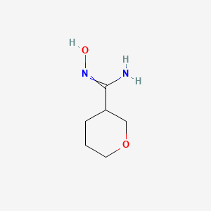 N'-hydroxyoxane-3-carboximidamide