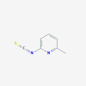 molecular formula C7H6N2S B1506062 2-Isothiocyanato-6-methylpyridine CAS No. 52648-44-9