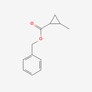 (1R,2R)-benzyl 2-methylcyclopropanecarboxylate