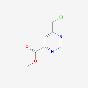 Methyl 6-(chloromethyl)pyrimidine-4-carboxylate