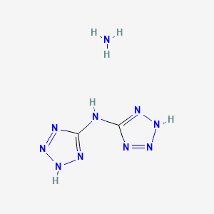 molecular formula C2H6N10 B1506080 Bis(1H-tetrazolyl)amine ammonium salt 