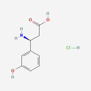 (S)-3-amino-3-(3-hydroxyphenyl)propanoic acid hydrochloride