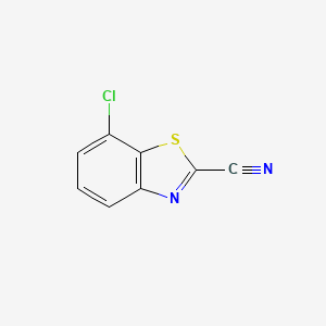 7-Chlorobenzo[d]thiazole-2-carbonitrile
