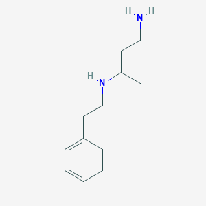 3-N-(2-phenylethyl)butane-1,3-diamine