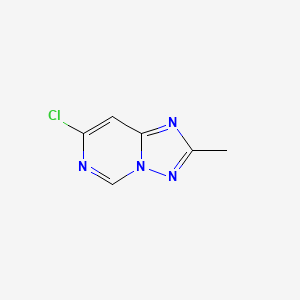 molecular formula C6H5ClN4 B1506097 7-Chloro-2-methyl-[1,2,4]triazolo[1,5-c]pyrimidine CAS No. 1159811-34-3