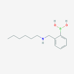 (2-((Hexylamino)methyl)phenyl)boronic acid