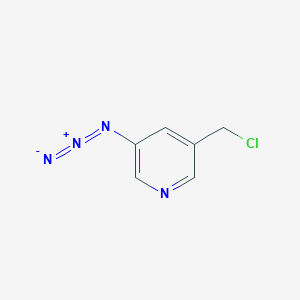3-Azido-5-(chloromethyl)pyridine