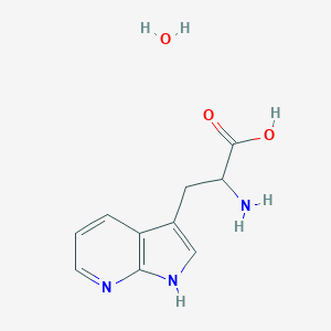 B015061 2-Amino-3-(1H-pyrrolo[2,3-b]pyridin-3-yl)propanoic acid hydrate CAS No. 7146-37-4