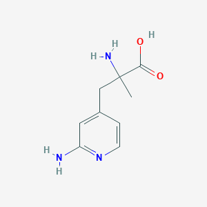 B150610 2-Amino-3-(2-aminopyridin-4-yl)-2-methylpropanoic acid CAS No. 136485-48-8