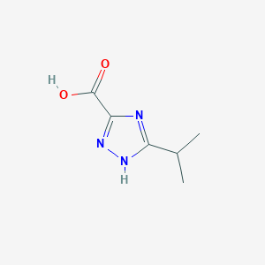 5-(Propan-2-YL)-4H-1,2,4-triazole-3-carboxylic acid