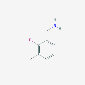 molecular formula C8H10FN B1506102 2-Fluoro-3-methylbenzylamine CAS No. 93071-80-8