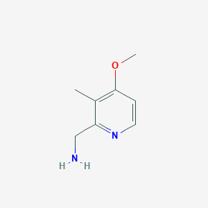 (4-Methoxy-3-methylpyridin-2-YL)methanamine