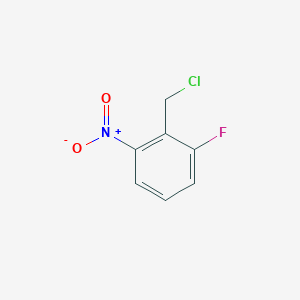 molecular formula C7H5ClFNO2 B1506125 2-(Chloromethyl)-1-fluoro-3-nitrobenzene 