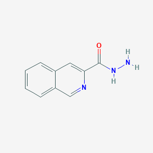 molecular formula C10H9N3O B1506138 Isoquinoline-3-carbohydrazide CAS No. 1119545-63-9