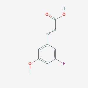 (E)-3-(3-Fluoro-5-methoxyphenyl)acrylic acid