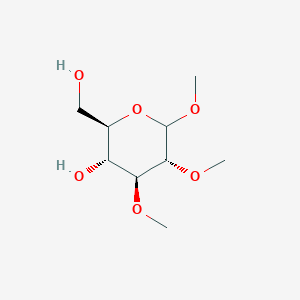 molecular formula C9H18O6 B15061500 1,2,3-Tri-O-methyl-D-glucopyranoside 