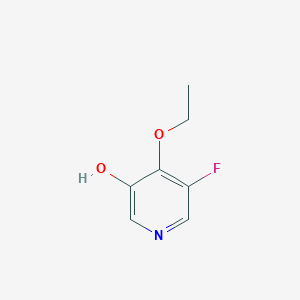 molecular formula C7H8FNO2 B15061515 4-Ethoxy-5-fluoropyridin-3-ol 