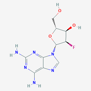 molecular formula C10H13FN6O3 B150617 2-氨基-2'-脱氧-2'-氟腺苷 CAS No. 134444-47-6
