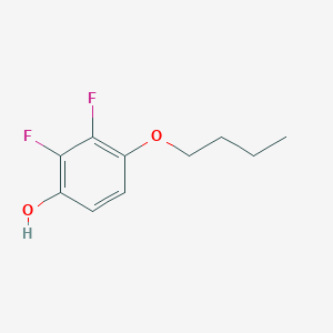molecular formula C10H12F2O2 B150618 4-丁氧基-2,3-二氟苯酚 CAS No. 136239-68-4