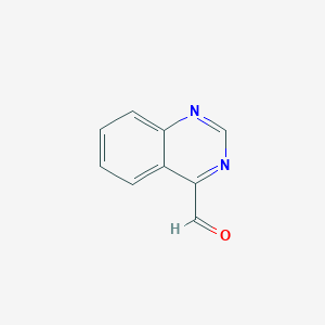 molecular formula C9H6N2O B1506186 Quinazoline-4-carbaldehyde CAS No. 933747-26-3