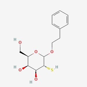 molecular formula C14H20O5S B15061894 Phenylethylb-D-thiogalactopyranoside 