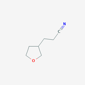 3-(Tetrahydrofuran-3-yl)propanenitrile